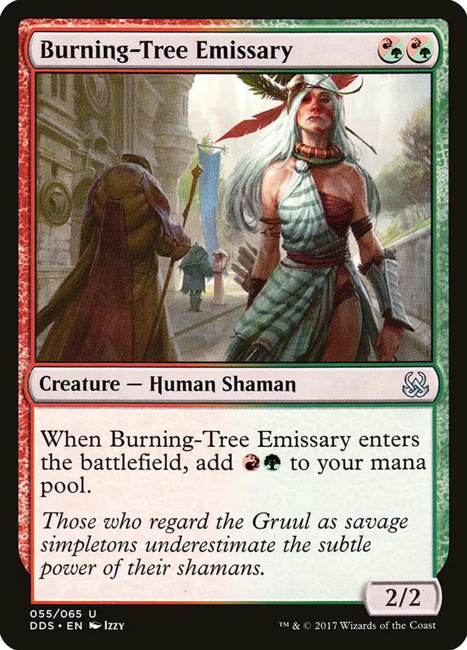 Burning-Tree Emissary | Inglés | EX | DDS 1