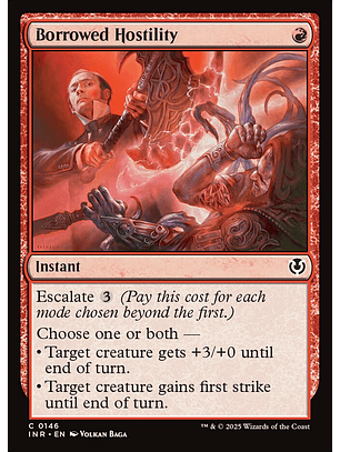 Borrowed Hostility | Español | NM | INR