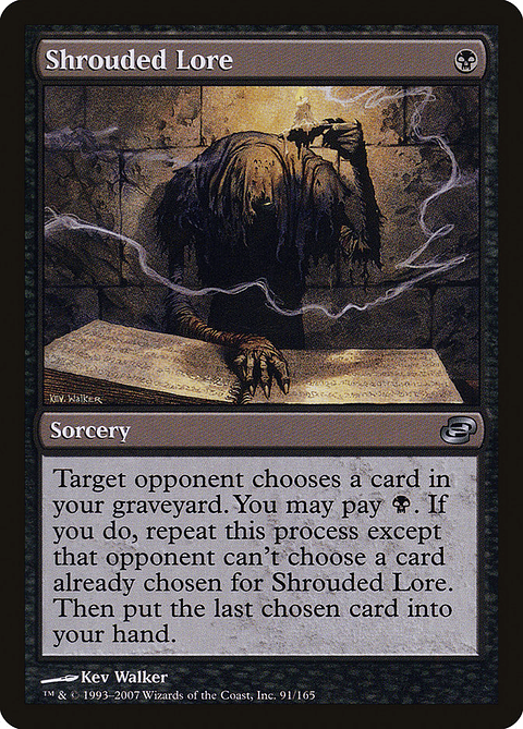 Shrouded Lore | Inglés | EX | PLC