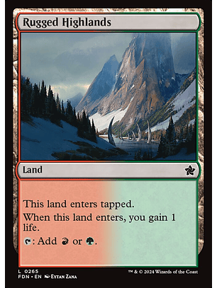 Rugged Highlands | Inglés | NM | FDN