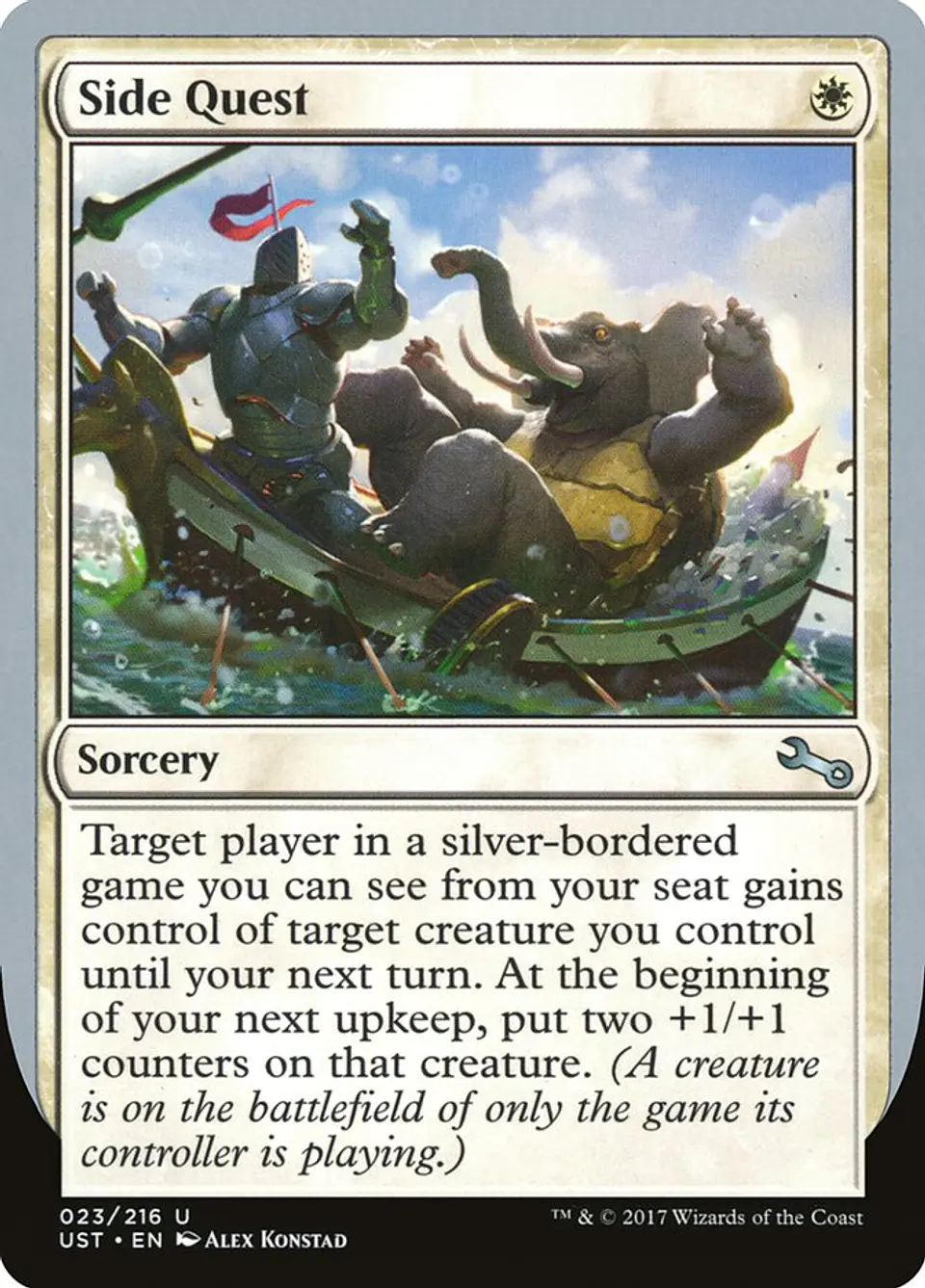 Side Quest | Inglés | NM | UST 1