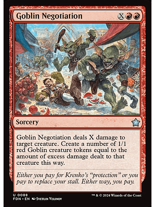 Goblin Negotiation | Español | NM | FDN