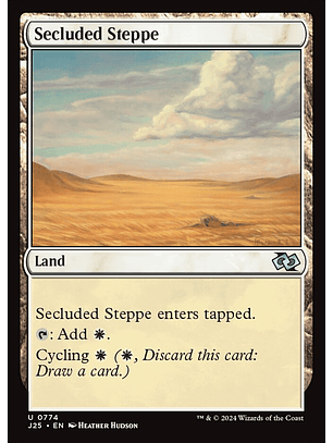 Secluded Steppe | Inglés | NM | J25
