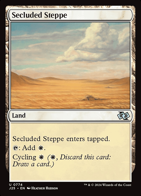 Secluded Steppe | Inglés | NM | J25