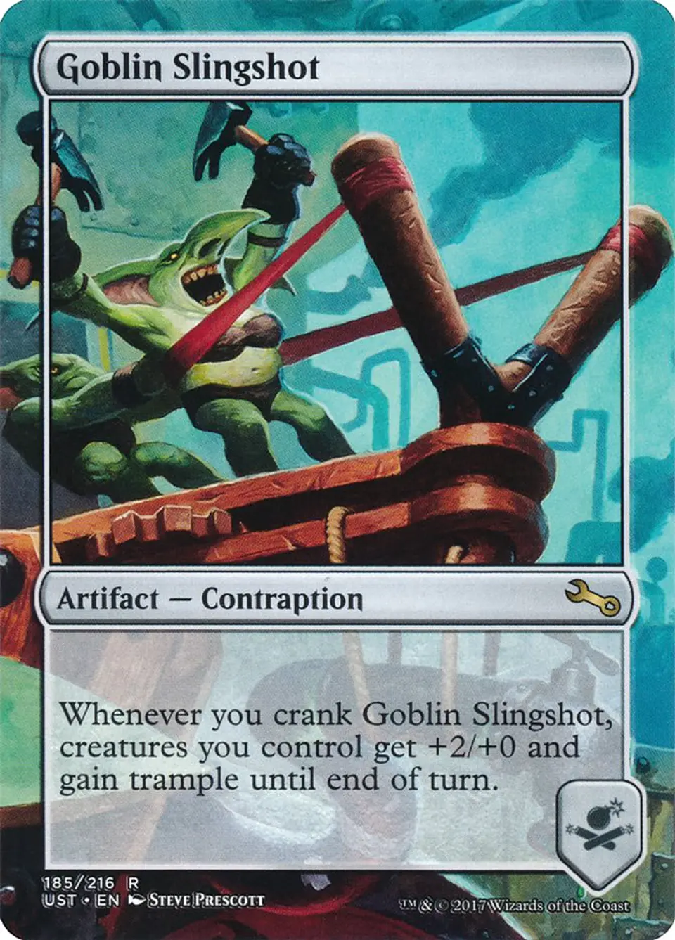 Goblin Slingshot (Borderless) | Inglés | NM | UST 1