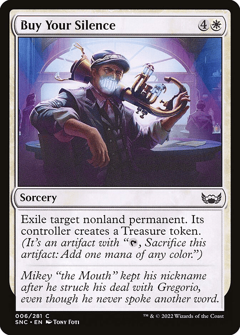 Buy Your Silence (foil) | Inglés | NM | SNC