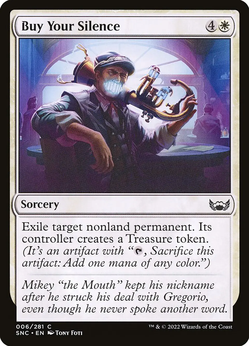 Buy Your Silence (foil) | Inglés | NM | SNC 1