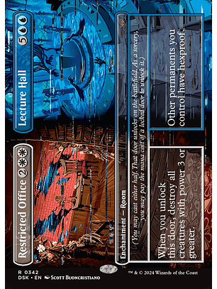 Restricted Office // Lecture Hall (Borderless) | Inglés | NM | DSK