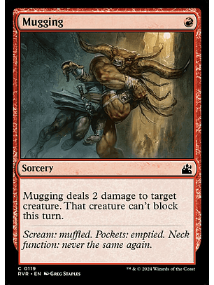 Mugging | Español | NM | RVR