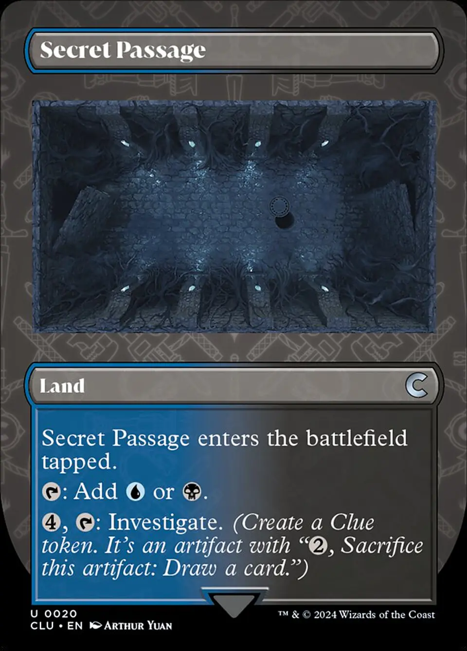 Secret Passage (Borderless) | Español | NM | CLU 1