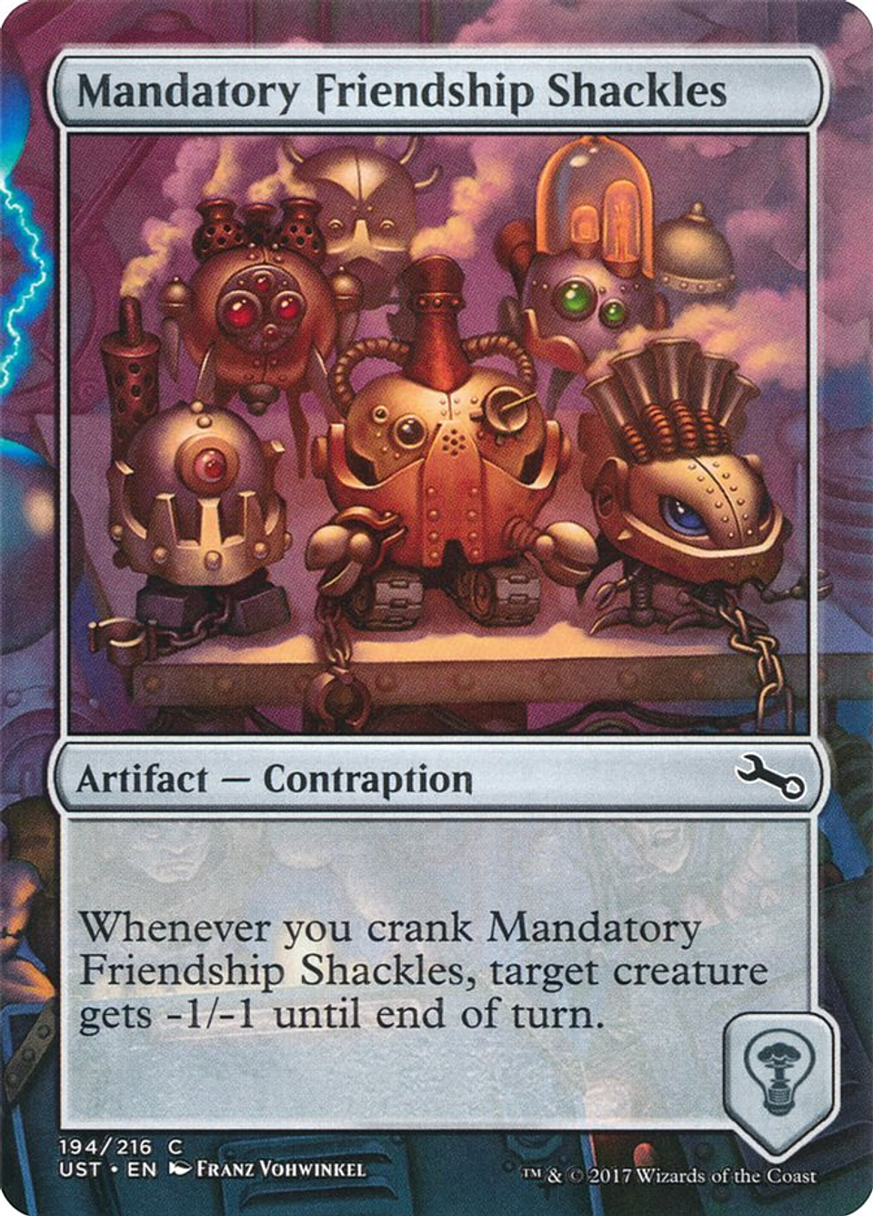 Mandatory Friendship Shackles (Borderless) | Inglés | NM | UST 1
