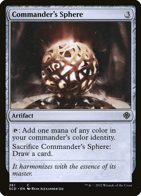 Commander's Sphere | Inglés | NM | SCD