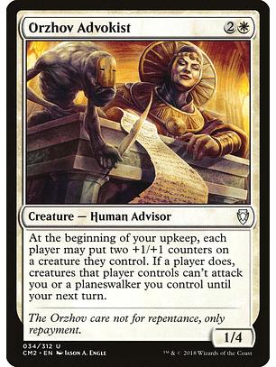 Orzhov Advokist | Inglés | EX | CM2