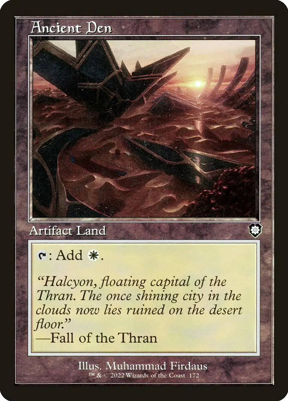 Ancient Den (Retro Frame) | Inglés | NM | BRC 1