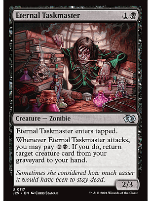 Eternal Taskmaster | Inglés | NM | J25