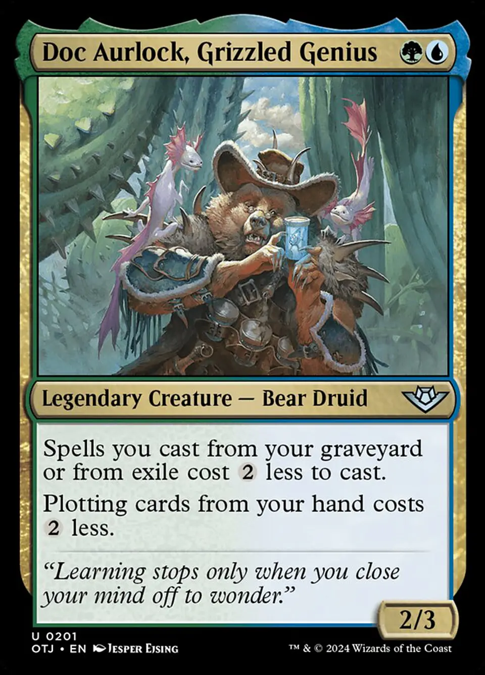 Doc Aurlock, Grizzled Genius | Inglés | NM | OTJ 1