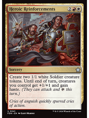 Heroic Reinforcements | Español | NM | FDN