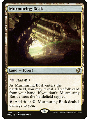 Murmuring Bosk | Inglés | EX | DMC