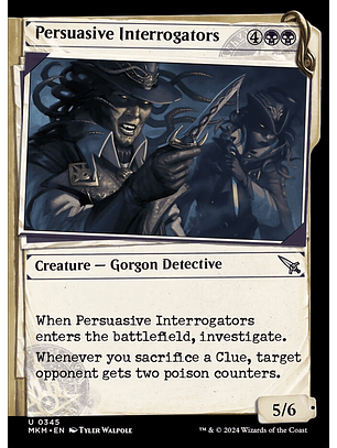 Persuasive Interrogators (Showcase foil) | Inglés | NM | MKM