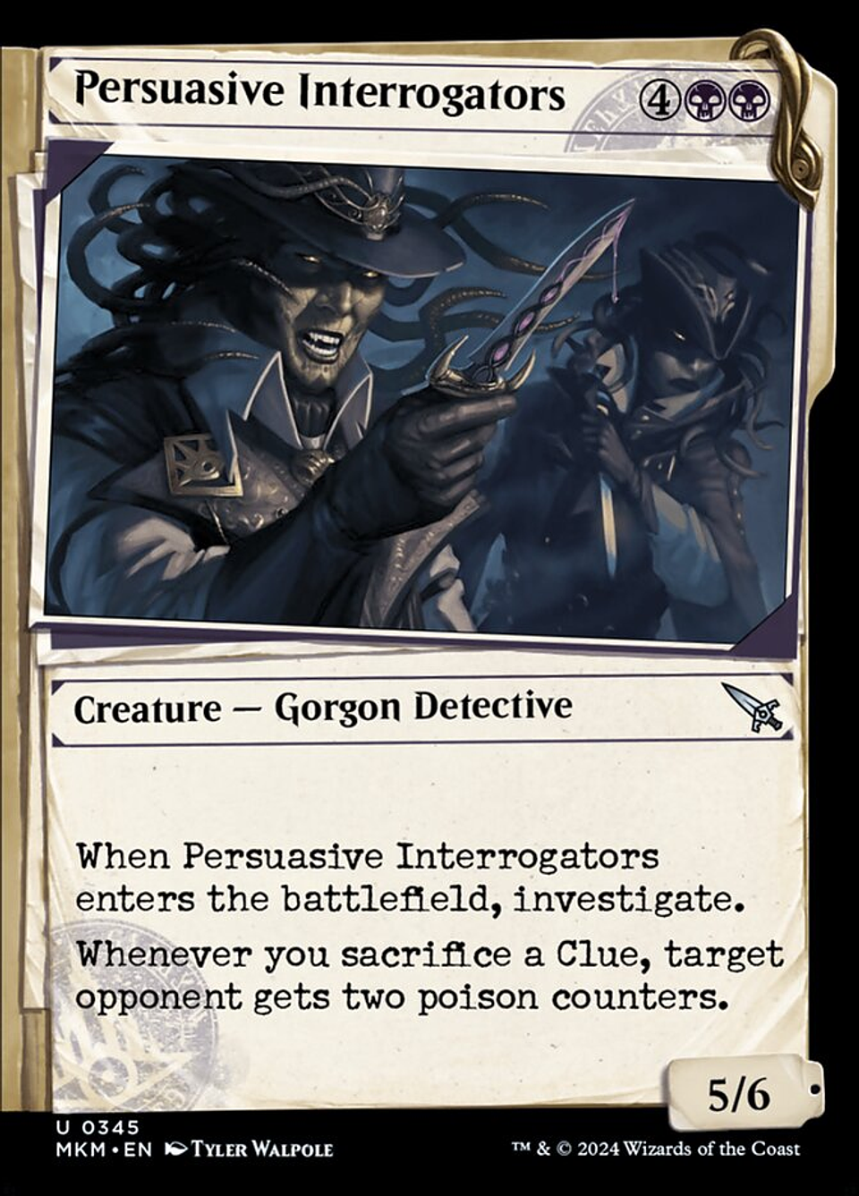 Persuasive Interrogators (Showcase foil) | Inglés | NM | MKM 1