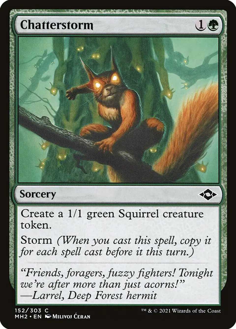 Chatterstorm | Inglés | NM | MH2 1