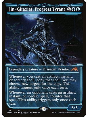 Jin-Gitaxias, Progress Tyrant (Showcase) | Inglés | NM | NEO