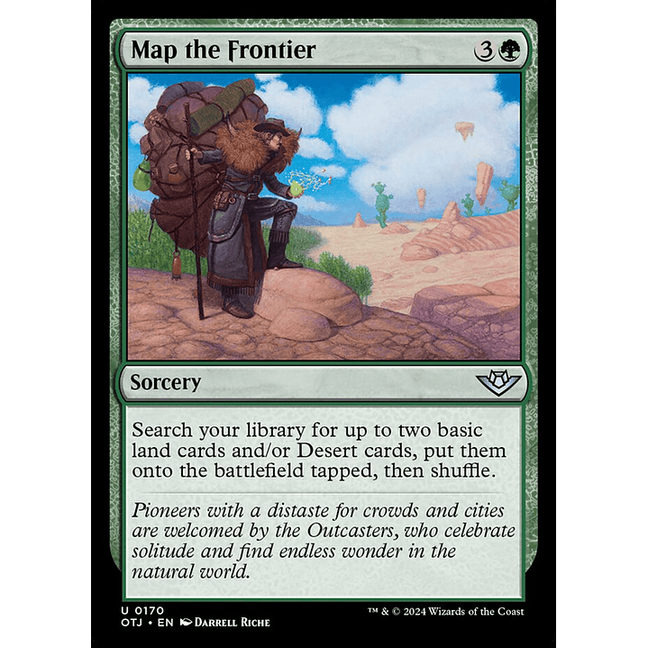 Map the Frontier | Inglés | NM | OTJ 1