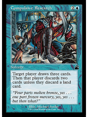 Compulsive Research (Retro Frame) | Inglés | NM | RVR