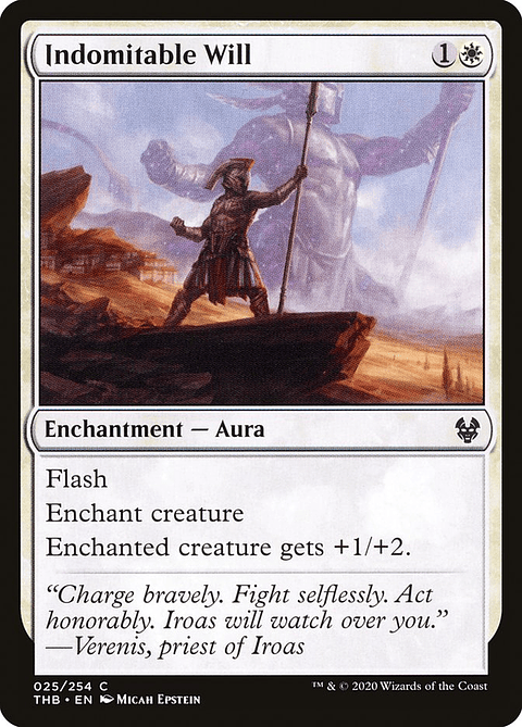 Indomitable Will | Español | NM | THB