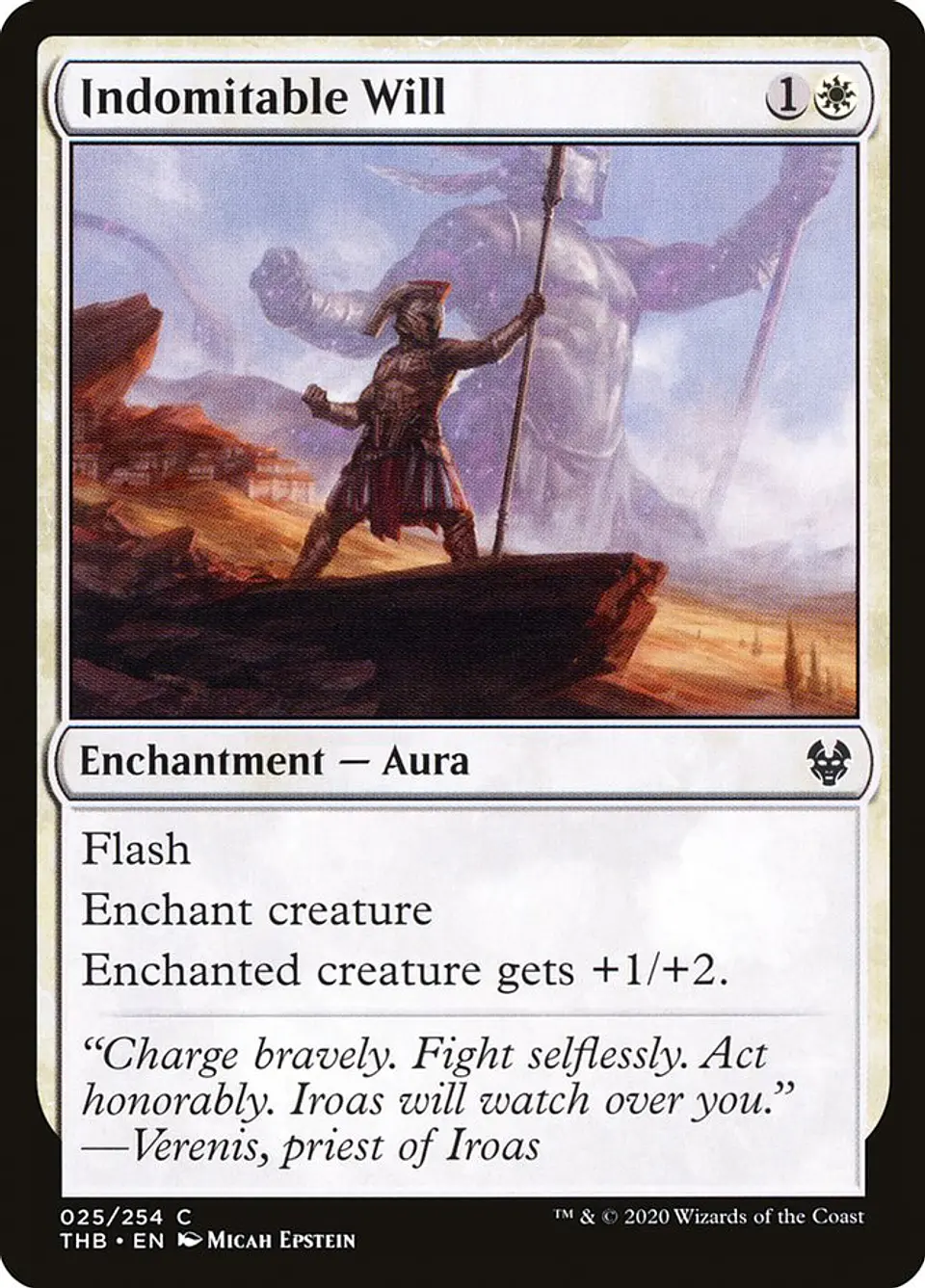 Indomitable Will | Español | NM | THB 1