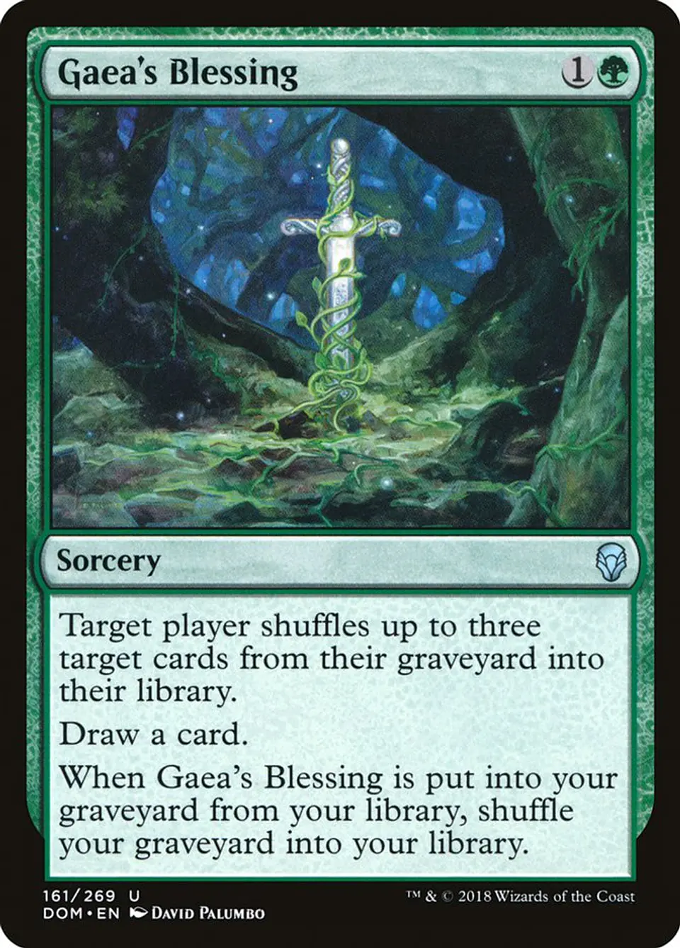 Gaea's Blessing | Inglés | NM | DOM 1