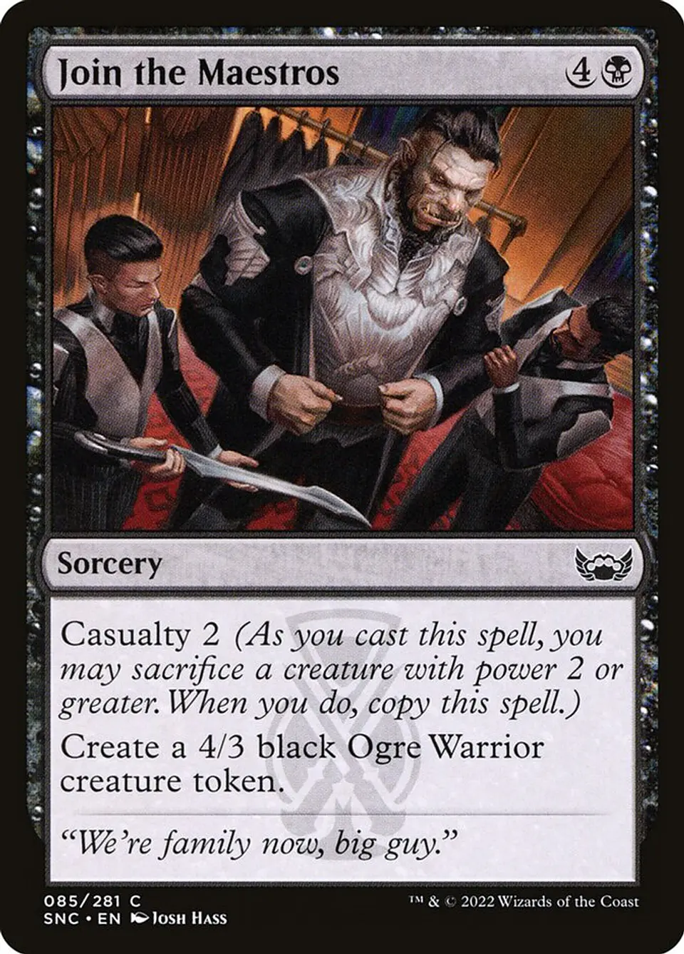 Join the Maestros (foil) | Inglés | NM | SNC 1