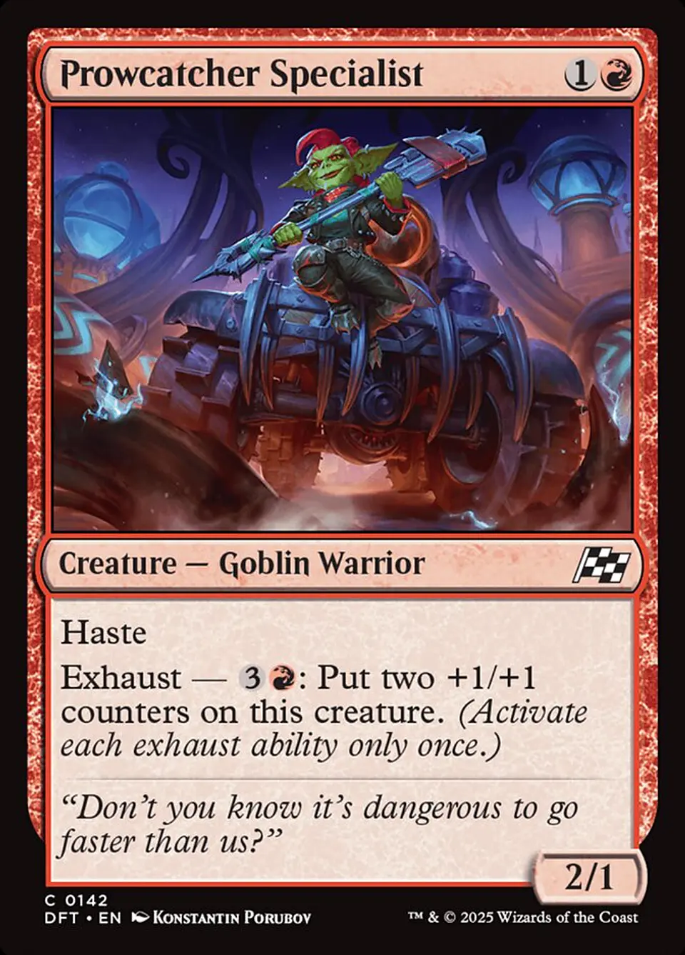 Prowcatcher Specialist | Inglés | NM | DFT 1