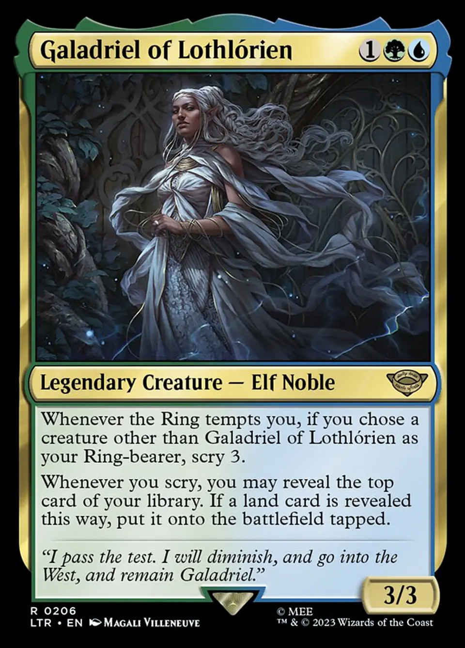 Galadriel of Lothlórien (foil) | Inglés | EX | LTR 1