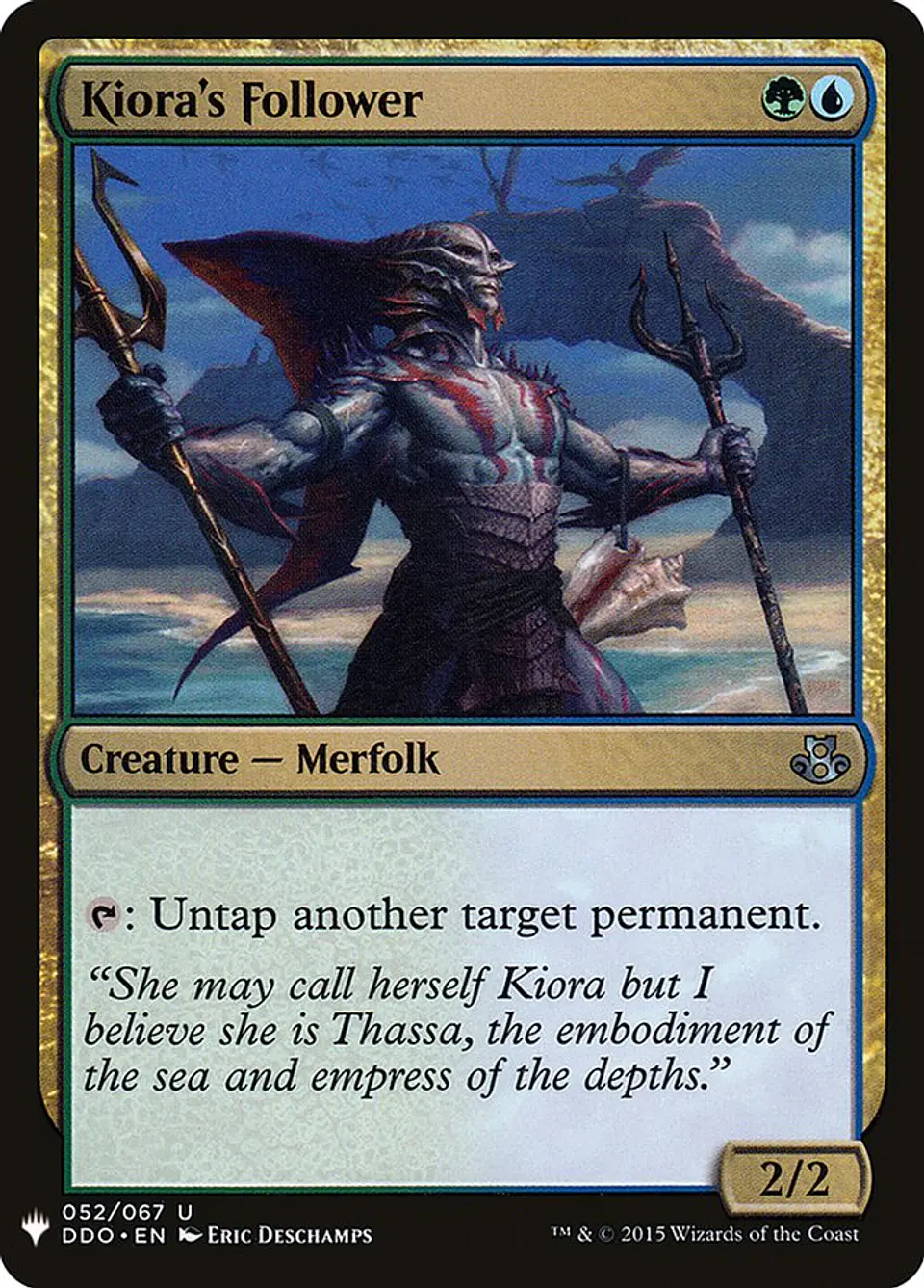 Kiora's Follower | Inglés | NM | PLST 1