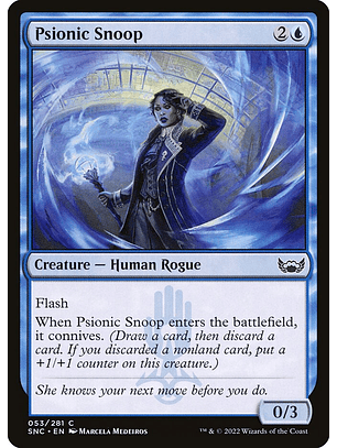 Psionic Snoop (foil) | Inglés | NM | SNC