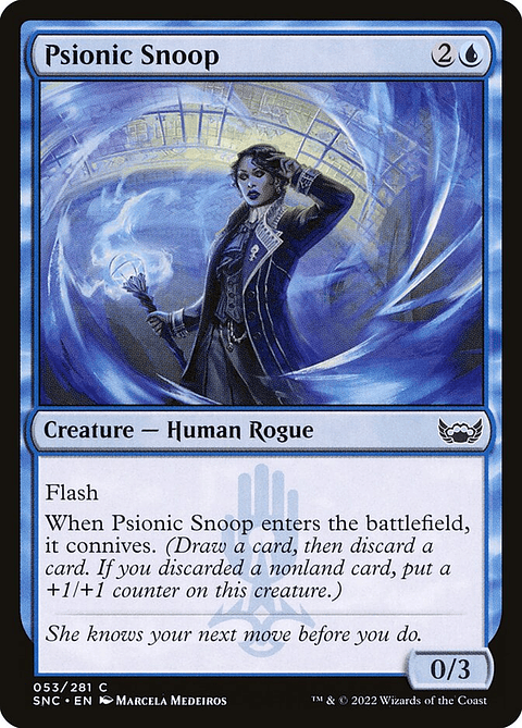 Psionic Snoop (foil) | Inglés | NM | SNC
