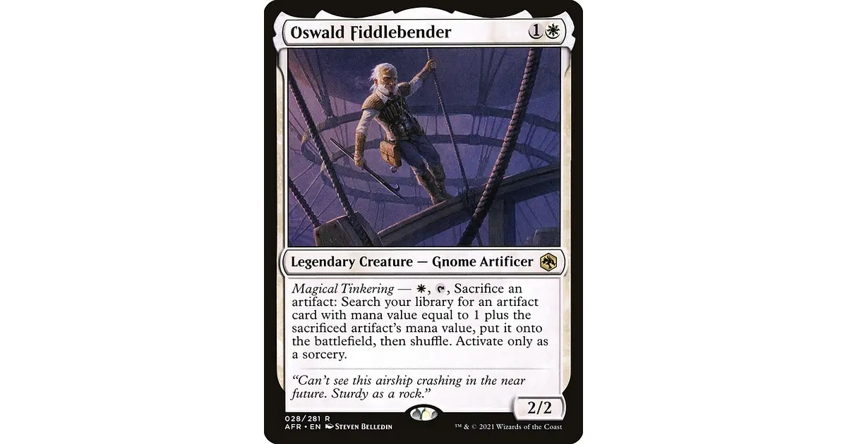 Oswald Fiddlebender | Español | EX | AFR
