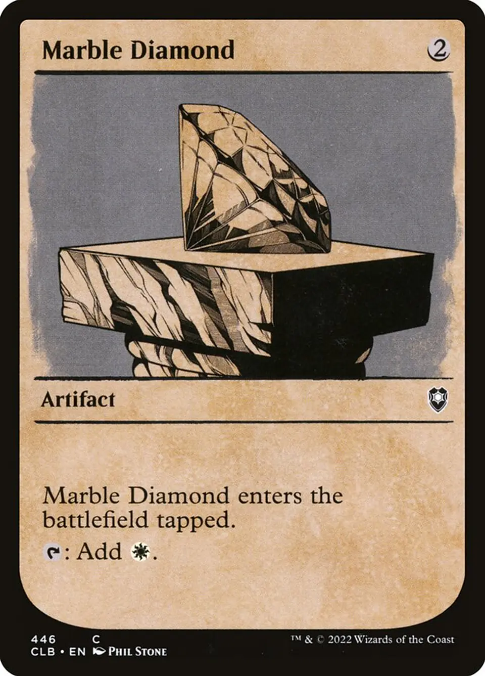 Marble Diamond (Showcase) | Inglés | NM | CLB 1