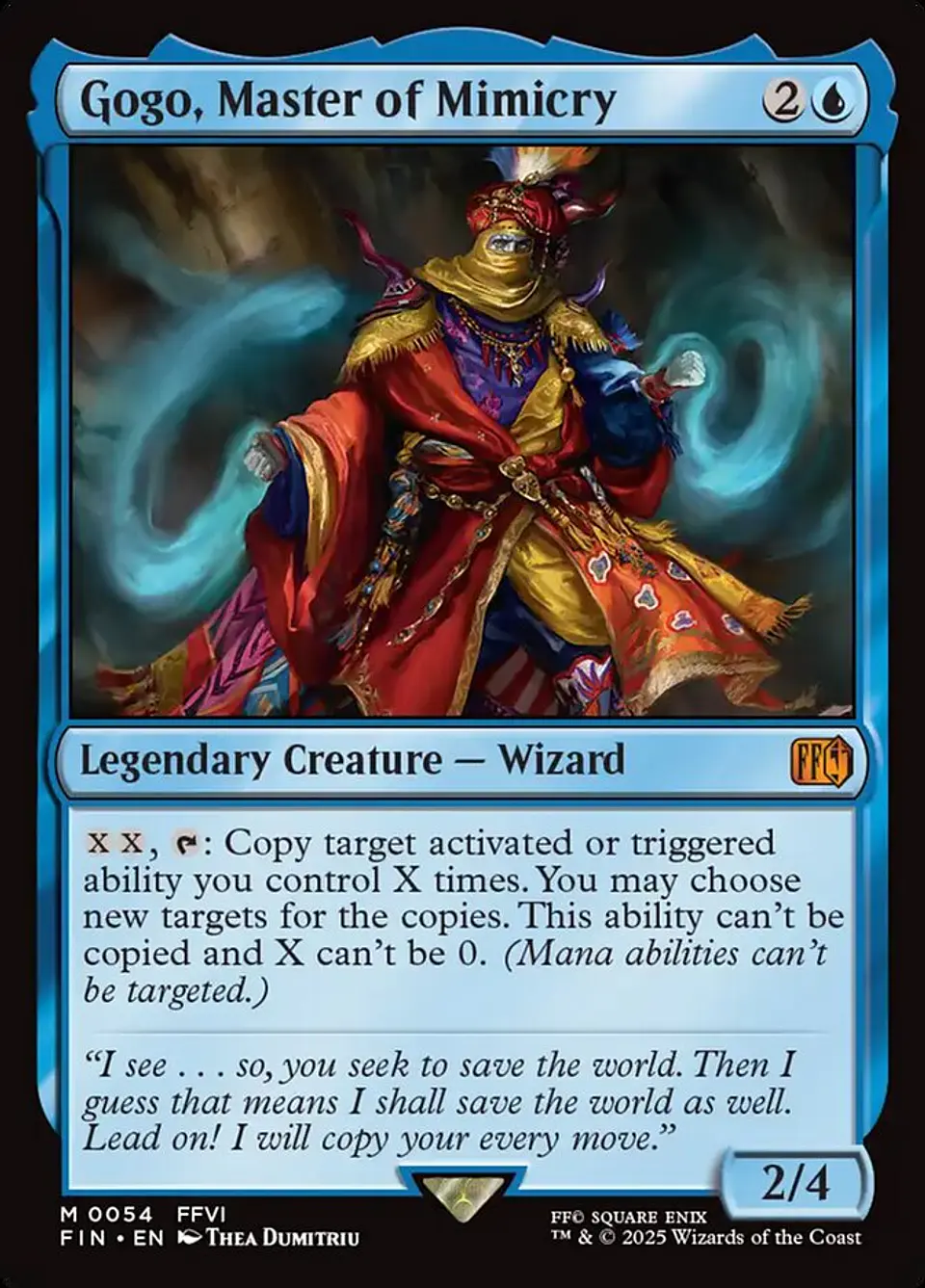 Gogo, Master of Mimicry (foil) | Español | NM | FIN 1