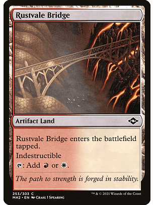 Rustvale Bridge (foil) | Inglés | EX | MH2