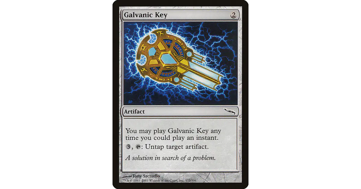 Galvanic Key | Inglés | VG | MRD