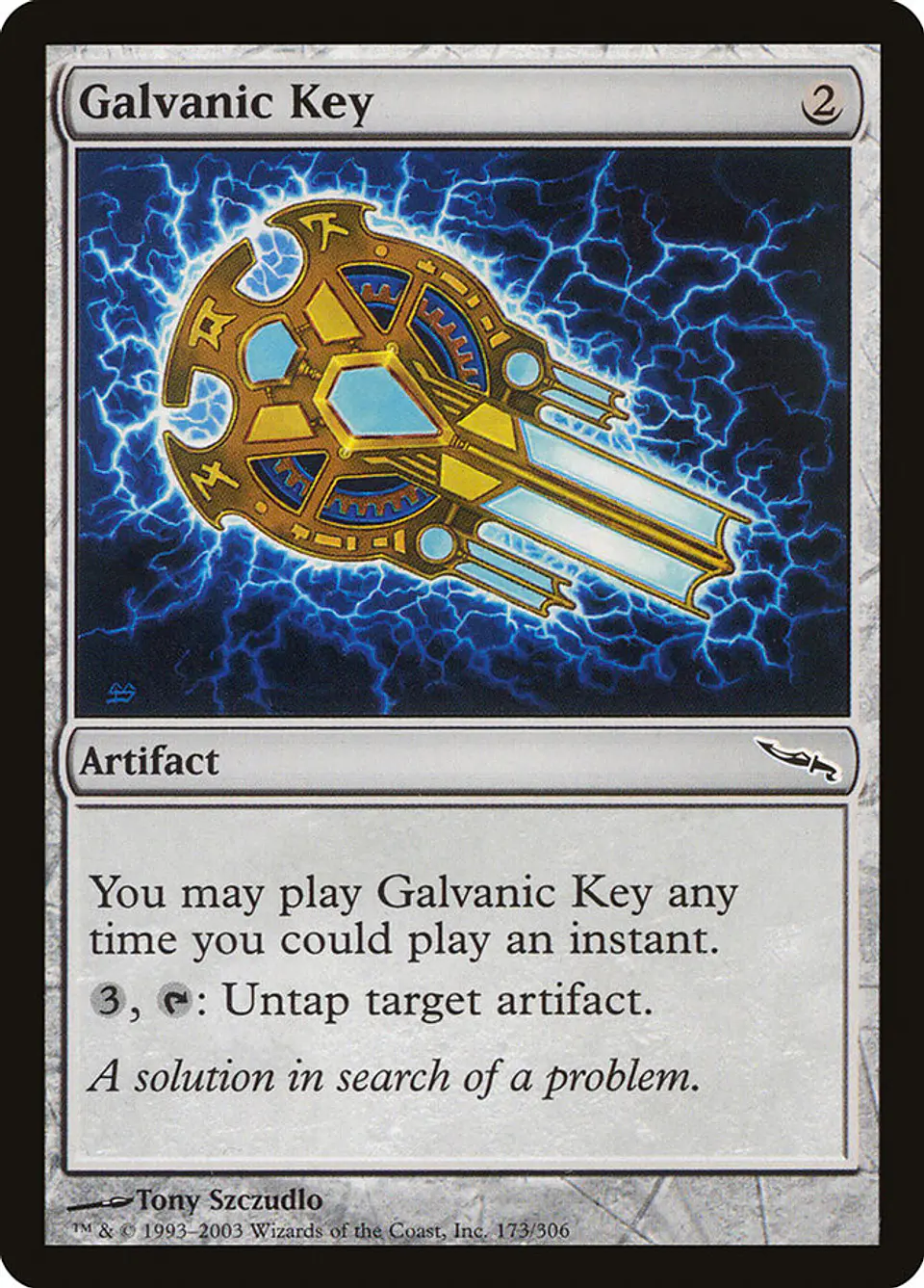 Galvanic Key | Inglés | VG | MRD 1