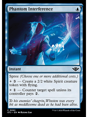 Phantom Interference | Inglés | NM | OTJ