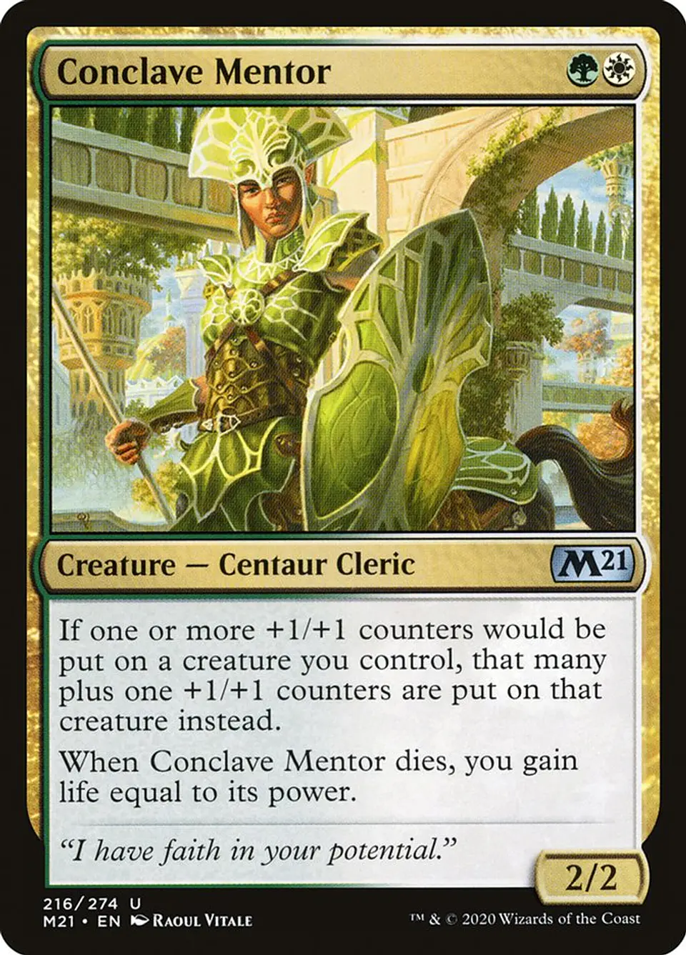Conclave Mentor | Español | NM | M21 1