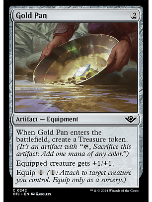 Gold Pan | Inglés | NM | OTJ