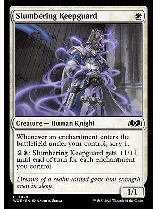 Slumbering Keepguard | Inglés | NM | WOE