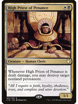 High Priest of Penance | Inglés | EX | C18