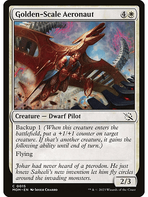 Golden-Scale Aeronaut | Inglés | NM | MOM