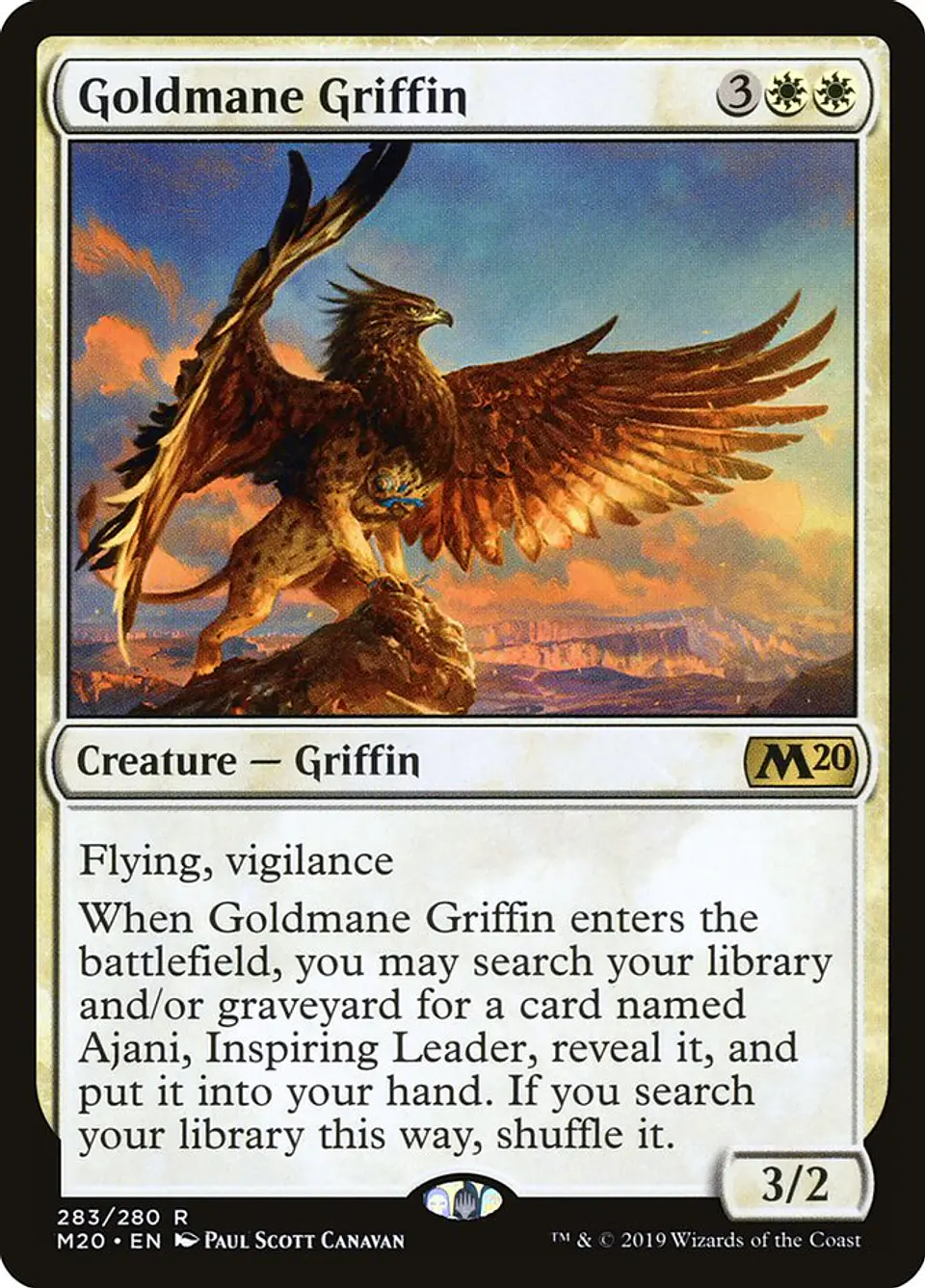 Goldmane Griffin | Inglés | NM | M20 1